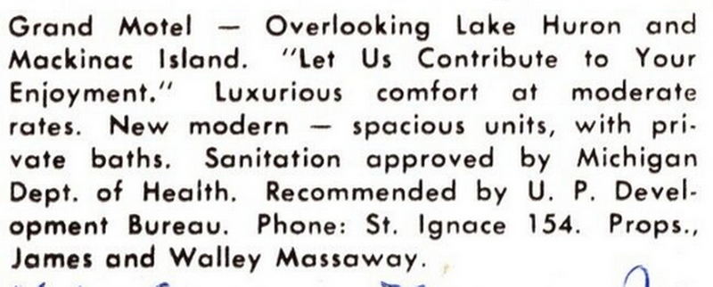 Grand Motel - Vintage Postcard (newer photo)